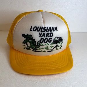 Vintage SnapBack Trucker Hat Louisiana Yard Dog